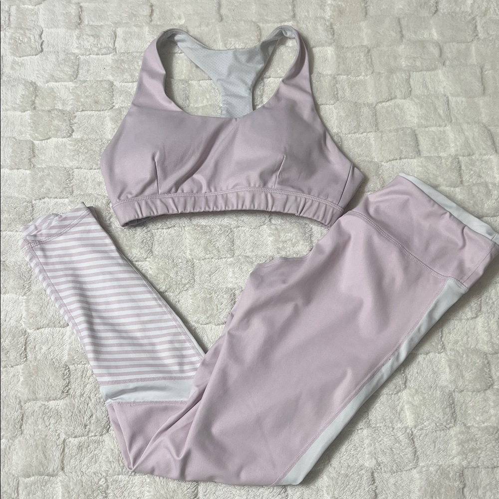 Pink workout set
